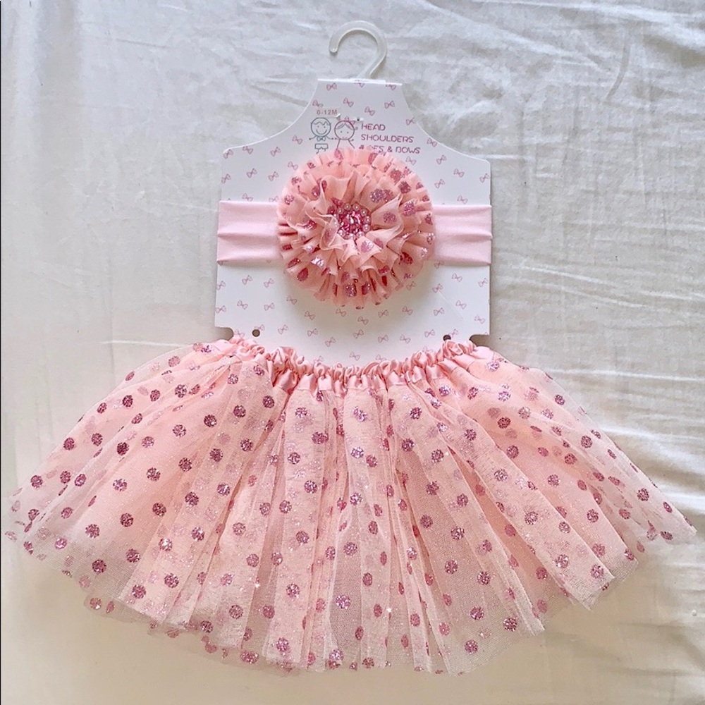 Baby girl tutu & headband